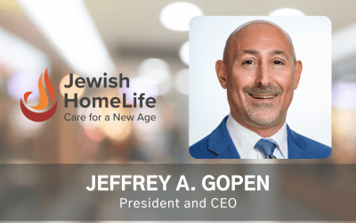 Jeffrey A. Gopen Becomes CEO of Jewish HomeLife